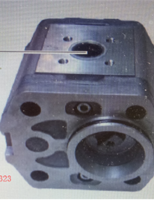 Wirtgen مضخة والعتاد المزدوج الجزء رقم 181323
