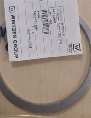 Wirtgen خاتم الربيع الصلب الجزء رقم 45402 