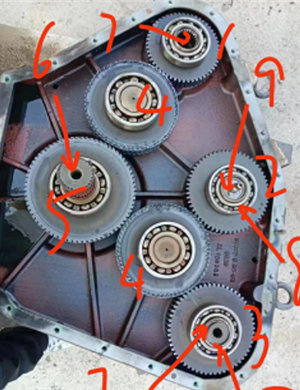 Wirtgen نقل الجزء رقم 148126