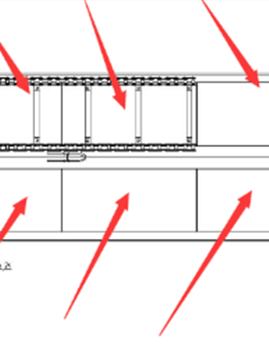 الجزء رقم 201002775 الشرق تغذية أسفل لوحة xcmg الجبان