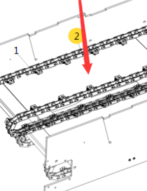 الجزء رقم 201026231 نقل المواد إلى أسفل لوحة xcmg الجبان