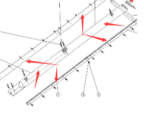 xcmg الجبان الجبهة Zhonglian حماية الجزء رقم 201100861