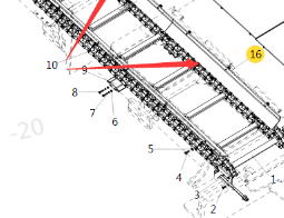 xcmg الجبان سلسلة حماية وصيانة كيت رقم 200102474