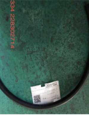 xcmg الأسطوانة أنبوب تنفيس الجزء رقم 228302714