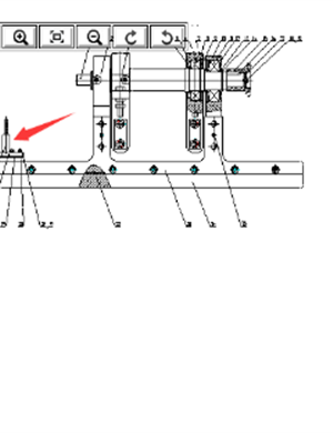 xcmg الجبان الرئيسي تدفئة قضيب تدك المطرقة رقم الجزء 803741085