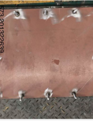 xcmg الجبان اليسار 0.75 متر أسفل لوحة رقم الجزء 201322639