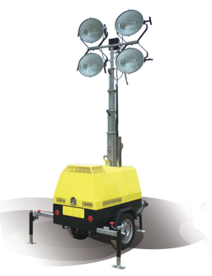 4VA4000 Trailer type mobile lighting vehicle