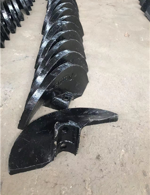 Reliable  135 L R Auger Blade for Dynapac  Asphalt Paver  Spare Parts Manufacturer