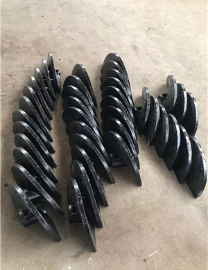 Dynapac Asphalt Paver /  Finisher Spare Parts L100 L R Auger Blade  Manufacturer