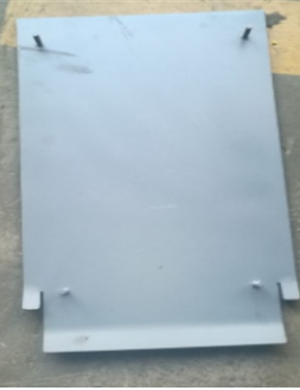 XCMG paver front bottom plate welding part number 200603866