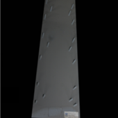 XCMG paver left foundation slab part number 201308695