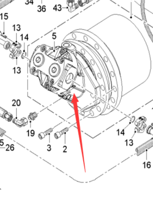  milling motor part number 2247425