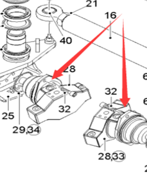  milling machine travel motor part number 2258581