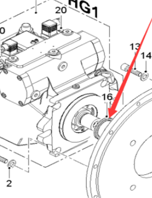  milling machine hydraulic pump oil seal part number 92082