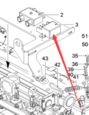  milling machine power relay part number 160438