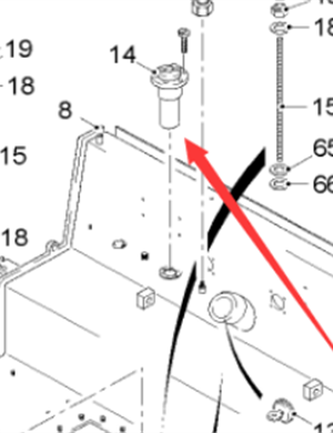  milling machine box level sensor part number 191887