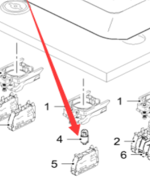  Pavement Milling Machine Warning Lamp Bulb Part No. 9556