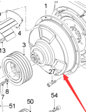  milling machine milling hub clutch assembly part number 182230