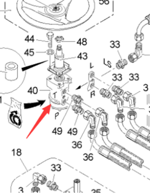  milling machine steering gear part number 68500