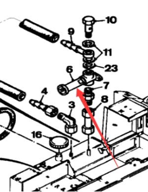  Milling Machine Diesel Hand Pump Part Number 73083