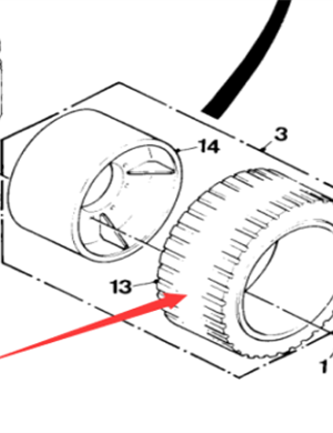  Milling Machine Solid Rubber Tire Part Number 1512