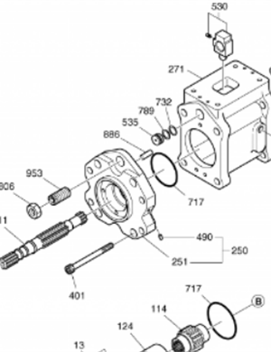 Dx225lc Excavator Main Hydraulic Piston Pump K1000698E For Doosan 