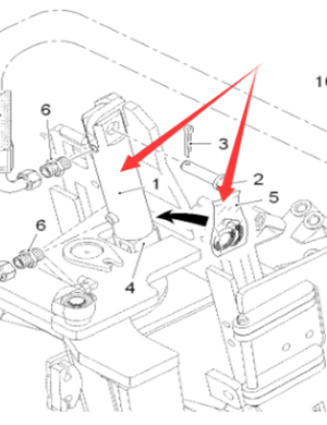  Pavement Milling Machine Scraper Lift Cylinder Part Number 172086