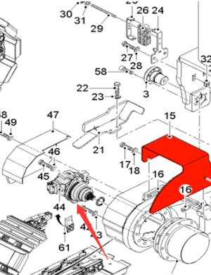  Pavement Milling Machine Track Travel Motor Part Number 2345524