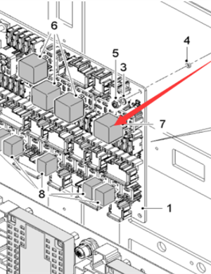  Pavement Milling Machine Time Relay Part Number 2484336