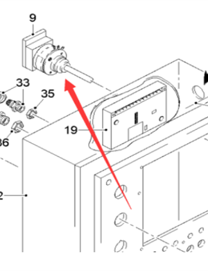  Pavement Milling Machine Speed Sensor Part Number 79053