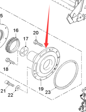  Pavement  Milling Hub Bearing Shaft Part Number 174220