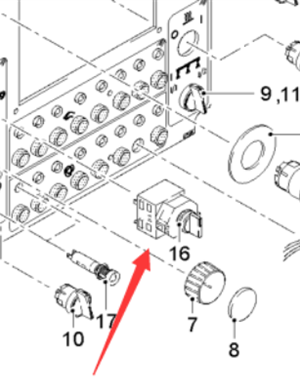  Pavement Milling Machine Cam Switch Part Number 121032