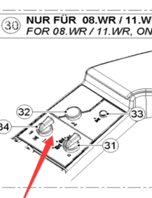  Pavement Milling Machine Key 24V Part Number 2470408