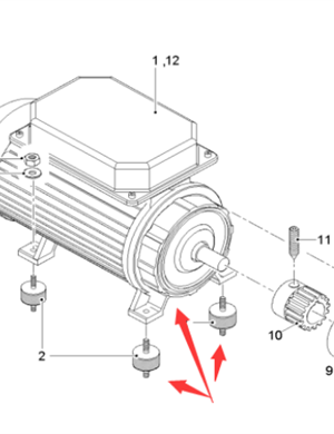  Road Milling Machine Large Generator Part Number 2061132