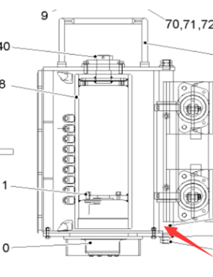  road milling machine grader cylinder part number 2067486