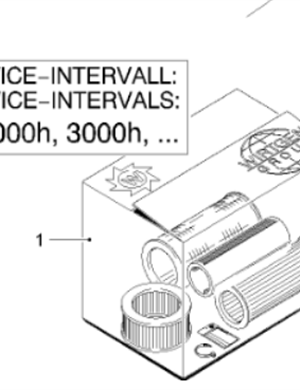  Cold Regenerator Accessories 1000 Hour Maintenance Package Part Number 181919