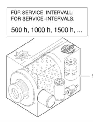  W50 Milling Machine Maintenance Package Part Number 2089191