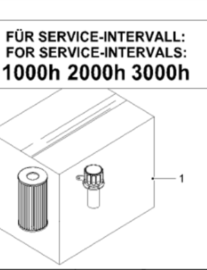  W130H milling machine maintenance package part number 2586988