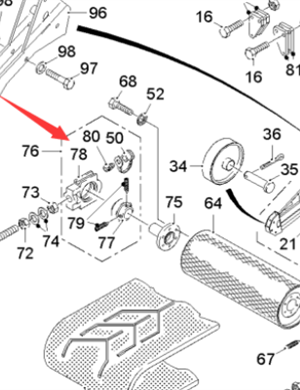  Road Milling Machine Drive Roller Bearing Assembly Part Number 1765