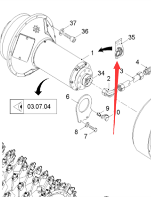  Road Milling Machine Clutch Repair Kit Part Number 185022