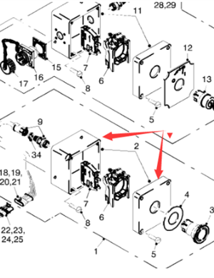  Road Milling Machine Wire Box Part Number 181089