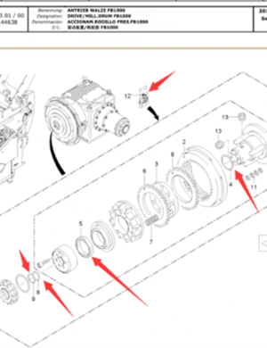  Road Milling Machine Clutch Seal Package Part Number 185020