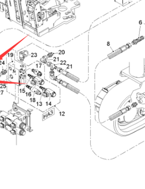  road milling machine walking accumulator part number 2093183