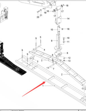  Road Surface Milling Machine Super Leveler Part Number 49508