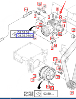  road milling machine milling drum gearbox part number 138423