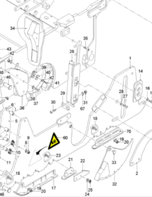  road milling machine shaft sleeve part number 183370