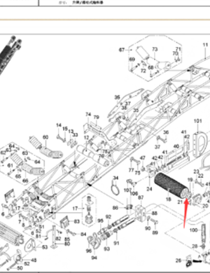  road milling machine drive roller flange part number 72275