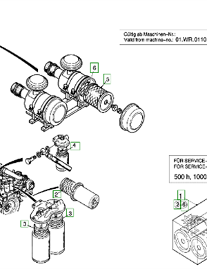  Road Milling Machine Engine Maintenance Package Part Number 106560