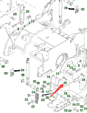  road milling machine bolt part number 2139767