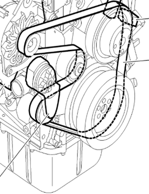 V ö gel paver engine belt tensioner part number 2556806